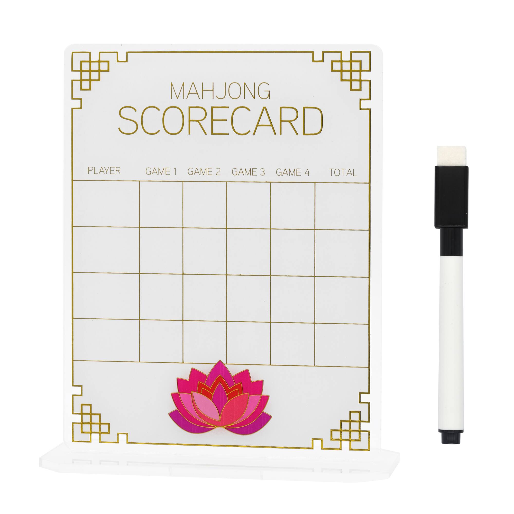 Jonathan Adler x Michaels Mahjong Scorecard Kit